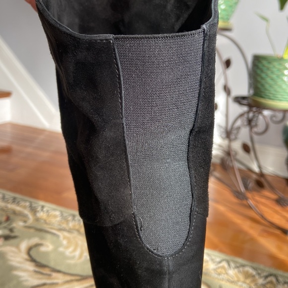 Suede over-the-knee boots - Picture 12 of 15